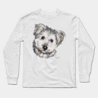 Sweet Face Pooch Dog Long Sleeve T-Shirt